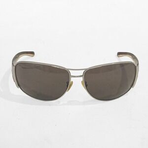 VTG Prada SPR75G‎ Aviator Sunglasses Tortoise Shell Metal Frame Brown Lens Italy